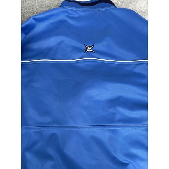 Vintage Y2K Oklahoma City Thunder Full Zip Track Jacket Men's Size Small Blue - Picture 6 of 11